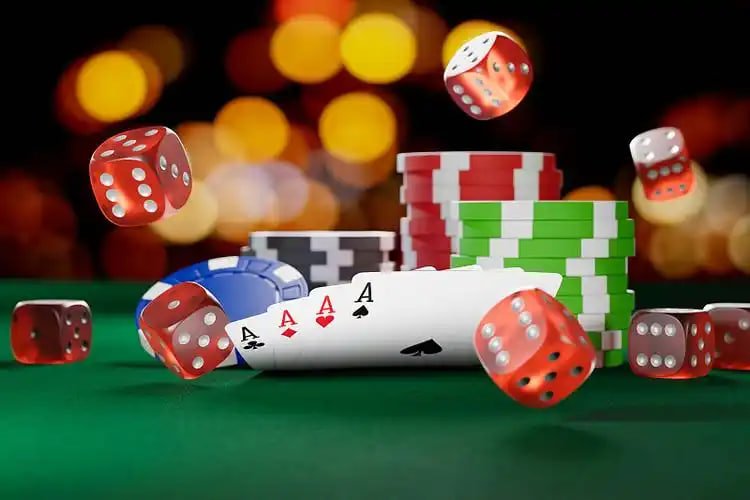 Ilustrasi hiburan sportsbook dan kasino online 5svip dengan desain modern